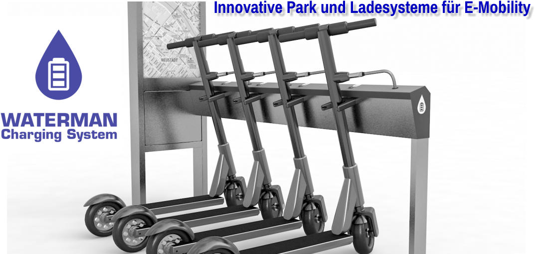 Innovative Park und Ladesysteme für E-Mobility